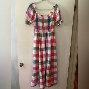 Boden Plaid Dress